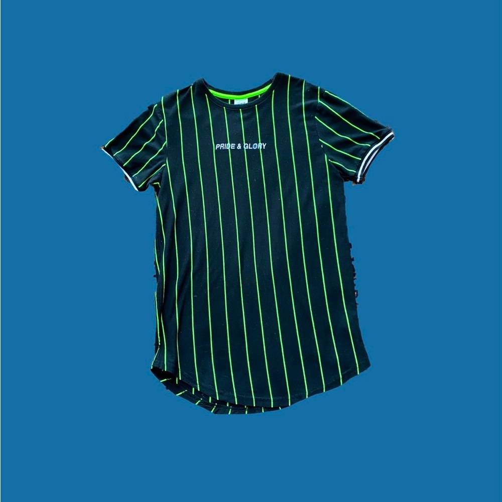 Urban-ID Branded Striped T-Shirt
